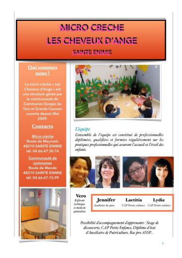 Découvrez la creche les cheveux d&lsquo;ange